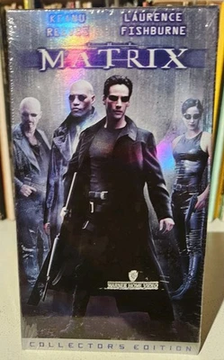 The Matrix - Collector's Edition VHS, 1999 FACTORY SEALED NEW Water Mark Warner - Image 1 of 4