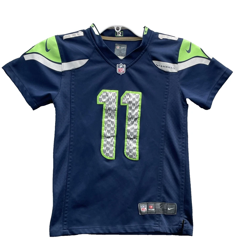 Camiseta deportiva Nike NFL Seattle Seahawks joven niño pequeña #11 Percy Harvin On Field Foto 1 de 4