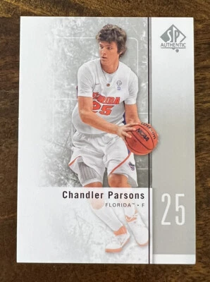 2011-12 SP Authentic #37 Chandler Parsons - Image 1 of 2