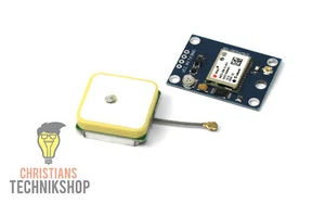 GY-GPS6MV2 GPS Modul | u-blox NEO-6M Chip | auch für Flugsteuerungsmodule | mit - Bild 1 von 2