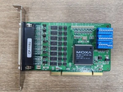 MOXA CP-118U 8PORT RS-232/422/485 UNIVERSAL PCI BOARD Foto 1 de 4