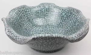 Designer Gorgeous UNIQUE Basin Counter Top Ceramic Bowl Vanity bathroom - Picture 1 of 7