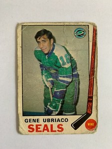 1969-70 O-Pee-Chee #149 Gene Ubriaco RC - Oakland Seals (inv.1)