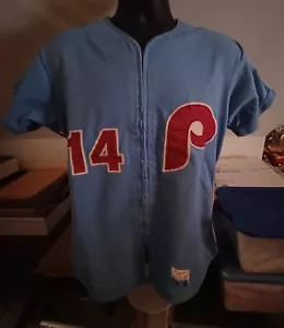 Camiseta de béisbol 1978 Philadelphia Phillies emitida por el equipo oficial Bud Harrelson??? - Imagen 1 de 5