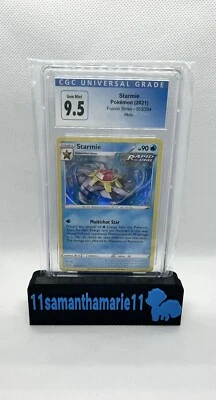 2021 Starmie Pokémon Fusion Strike Holo CGC 9.5 - Image 1 of 2