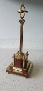 GEOFFREY BELL ALRESFORD HEAVENLY PILLAR TABLE CLOCK LIMITED EDITION - Picture 1 of 12