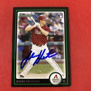 2010 Bowman John Hester #BDP81 Auto Signed Autograph