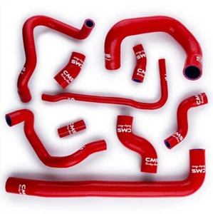 Rosso per Mini R50 R52 One/Cooper 1.6 L4 senza kit tubo radiatore e riscaldatore in silicone AC - Foto 1 di 14