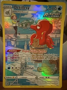 Octillery TG03/TG30 Swsh09: Brilliant Stars Trainer Gallery Holo - Picture 1 of 2