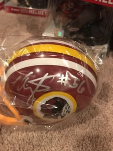 Lavar Arrington Signed Washington Redskins Mini Helmet PSA - Picture 1 of 4