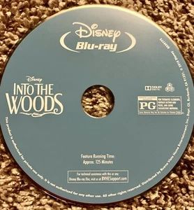 Into The Woods Blu Ray. Disney Into The Woods. Blu Ray - Picture 1 of 3