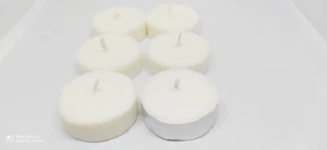6-125pcs Hand Made Natural 100% Soy Eco Soya Tealights Candles Naturally Candle - Picture 1 of 10