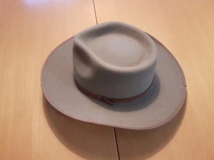 Statesman Hats Akubra-style Australien Hut, Gebraucht, Rabbit Felt, Größe 56 - Bild 1 von 12