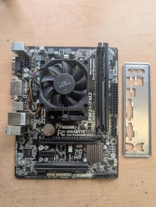 GIGABYTE GA-F2A55M-DS2 REV 3.0 Micro ATX Motherboard AMD A4-5300, 4gb Ram - MB1 - Picture 1 of 5