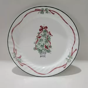 Assiettes à dîner Corelle By Corning Callaway vacances Noël 10 1/4 - Photo 1/8