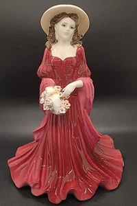 Coalport Four Seasons Winter Figur 2000 8,25" 21,cms - Bild 1 von 5