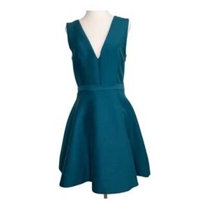 Halston Heritage Cocktail Mini Flare Dress - Picture 1 of 7