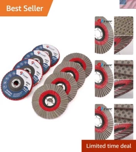 4Inch 60/120/200/400 Grit Grinding Wheels 100mm Flap Sanding Abrasive Disc fo... - Picture 1 of 9