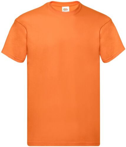 Fruit Of The Loom Mens T Shirts Plain Cotton Short Sleeve T-shirt Tee Top New
