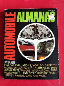 Automóvil Almanaque por David Ash 1967 coches de carreras evaluaciones récords de velocidad en tierra - Imagen 1 de 9