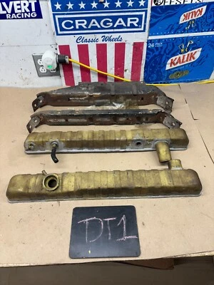 1961 1962 1963 1964 1965 CADILLAC RADIATOR PARTS BRASS TANK V8 390 4BBL 62 63 64 - Image 1 of 4