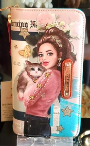 Nicole Lee Love Cat Wallet NWT - Picture 1 of 7