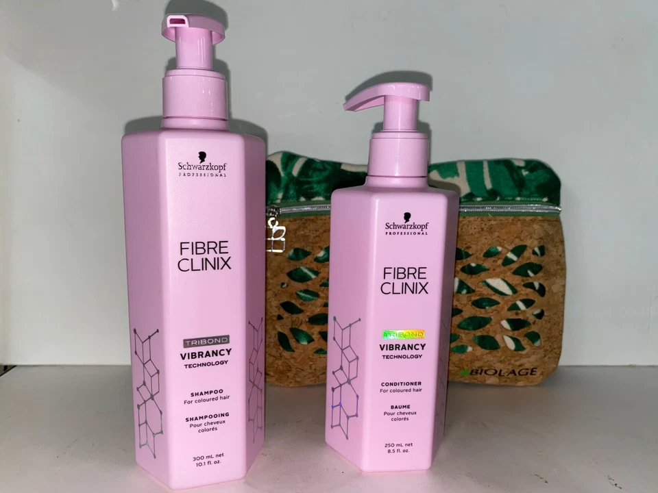 Schwarzkopf Fibre CLINIX Tribond Vibrancy Shampoo 10.1 Oz