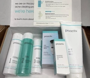 Proactiv 6-SET Solution Blackhead Busting Duo -90 day, Cleansing Brush Exp 08/26 - Picture 1 of 3