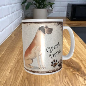 Great Dane 11oz Coffee Mug My Dog's Rules Theme 224DRMUG - Picture 1 of 2