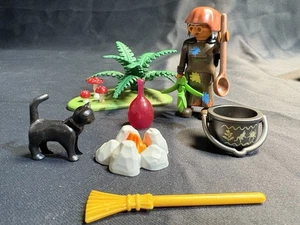 Vintage Playmobil 3838 Hexe, Zauberin des Waldes komplett - Bild 1 von 9