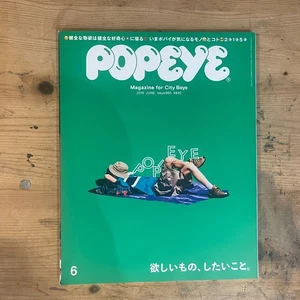 POPEYE June 2019 #866 Wants & Hobbies City Boy Lifestyle Magazine Japan - Picture 1 of 9