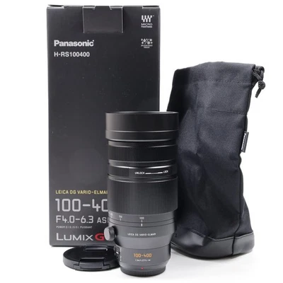 Panasonic LEICA DG VARIO-ELMAR 100-400mm F4-6.3 H-RS100400 [Top Mint] #5078J - Image 1 of 4