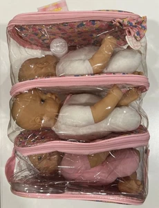 Vintage FAO Schwartz Triplett Puppe Set Francesca Alexa und Olivia Babypuppen - Bild 1 von 8