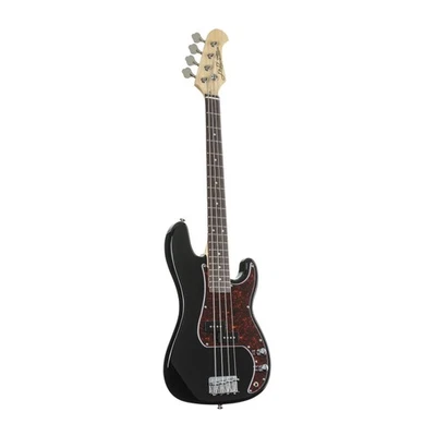 J & D J&D PB Mini Black, Shortscale E-Bass, Split-Coil Pickup, Passive Schaltung