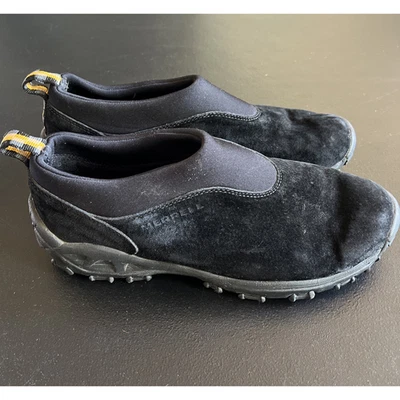 Zapato Merrell Invierno Moc Para Hombre Talla 10M Negro Sin Cordones Gamuza Informal Comodidad Foto 1 de 4