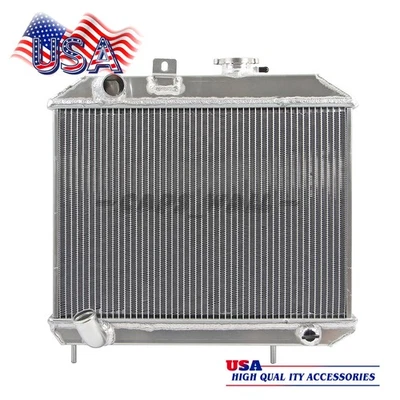 Radiator For Jeep Willys M38 CJ-2A CJ-3A MB 1941-1952 1945 1944 43 Aluminum - Imagem 1 de 4