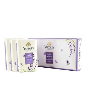 Yardley Englische Lavendelseife - (100 gm x 3 Seife) Kostenloser Versand Welt - Bild 1 von 2