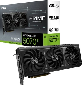 ASUS Prime OC GeForce RTX 5070 Ti 16 GB GDDR7 scheda grafica da gioco IMBALLO ORIGINALE * RIVENDITORE - Foto 1 di 1
