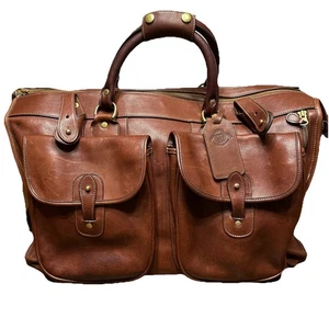 Vintage Classic Ghurka Marley Hodgson # 2 Express Leather Duffle Travel Bag - Picture 1 of 19