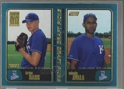 2001 Topps Draft Picks Limited Edition Odannis Ayala Brian Bass #747 - Image 1 of 2