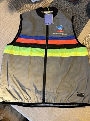 Gofluo Reflective Running Vest Size Medium NWT - Image 1 of 3
