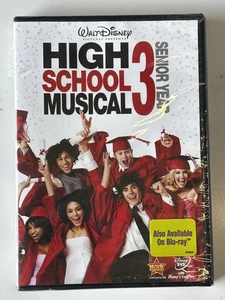 High School Musical 3: Senior Year (DVD, 2008) - SEALED NEW - FREE SHIPPING - Picture 1 of 3