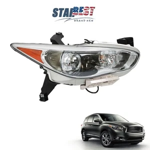 Conjunto de faros cromados HID/Xenón lado derecho para Infiniti QX60 2014-2015 - Imagen 1 de 12