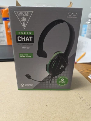 Turtle Beach Recon Chat Wired Gaming Headset Xbox One Series - Black Open Box - Image 1 of 4