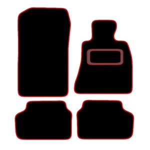 CAR MATS FOR BMW 7 SERIES G11 SWB 2015 & ON ALL WEATHER TAILORED BLACK CARPET - Picture 1 of 11