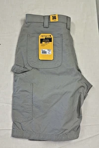 Pantalón Corto de Trabajo Carhartt Utility Para Hombre 36 Regular Bronceado Calce Suelto BS0147-M - Imagen 1 de 4