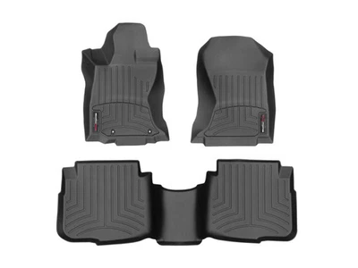 WeatherTech FloorLiner for 2020-2025 Subaru Legacy - 1st & 2nd Row, Black - Image 1 of 4