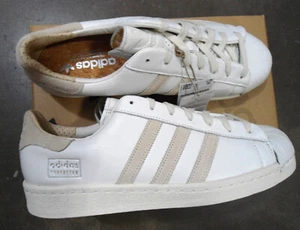 NEW adidas Premium Leather Superstar Lux Shoes | 10.5M | White | $150.00 AUCTION - Picture 1 of 11