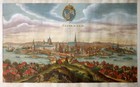 SCHWEDEN STOCKHOLM SWEDEN MERIAN ARCHONTOLOGIA KOLORIERT WAPPEN SCHLOSS 1638