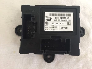 T0968 2009-2011 Jaguar XF Range Rover Sport Front Driver Door ECU ECM Module OEM - Picture 1 of 5